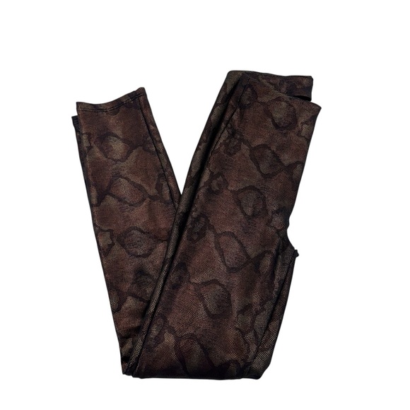 MOTHER High Waisted The Looker 24 Black Snake Skin Pants - Picture 14 of 16